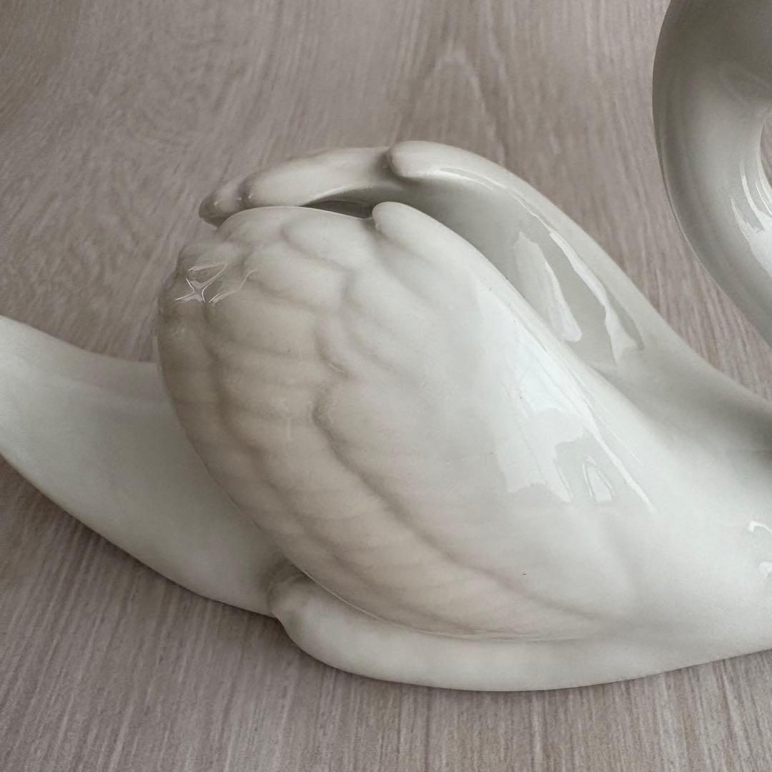 ロイヤルコペンハーゲン 白鳥 フィギュリン クリスマス 北欧 置物 #073