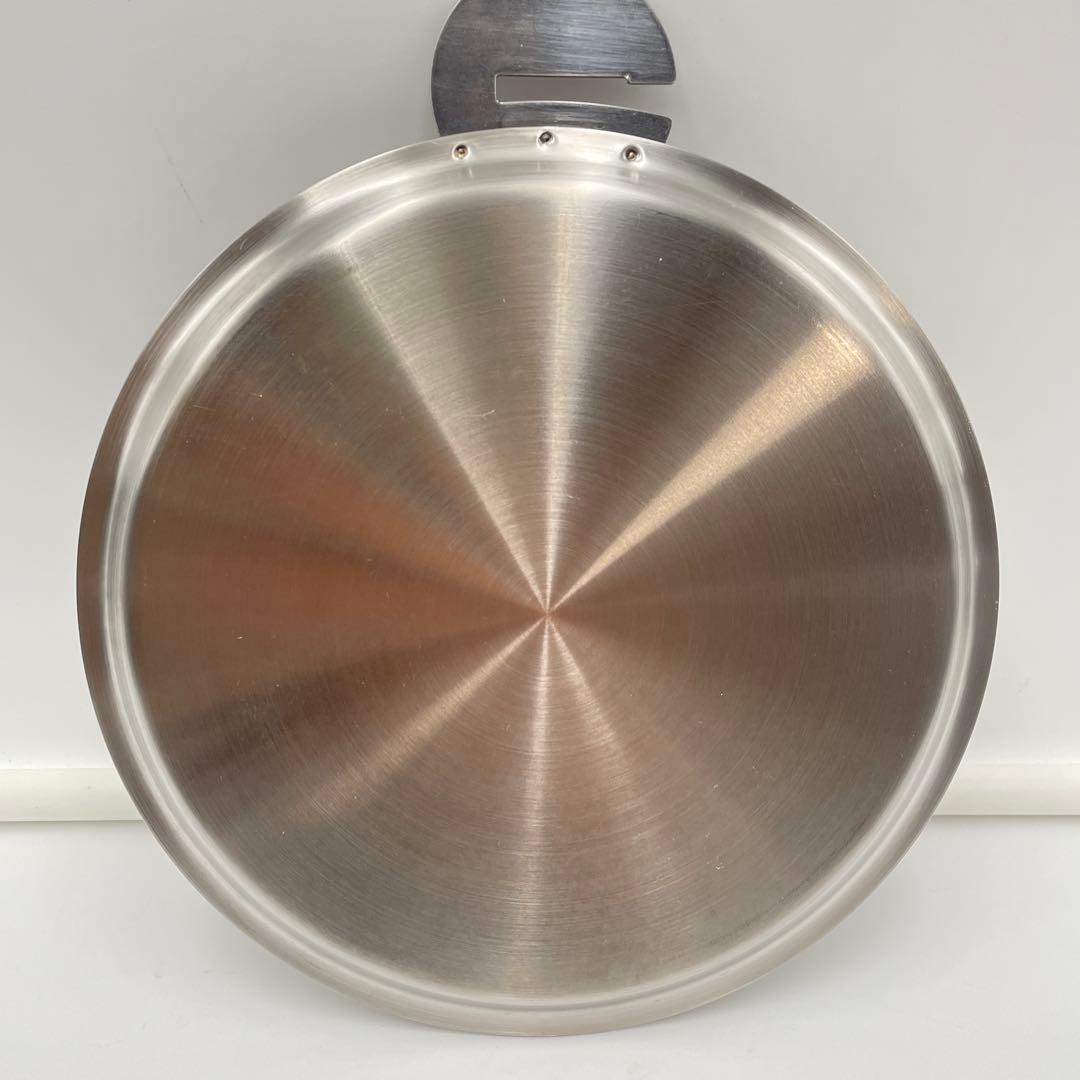 【美品】CRISTEL Lシリーズ 深鍋 16cm ステンレス蓋付き IH対応