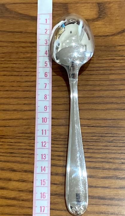 16 クリストフル　デザートスプーン　6本セット　純銀メッキ