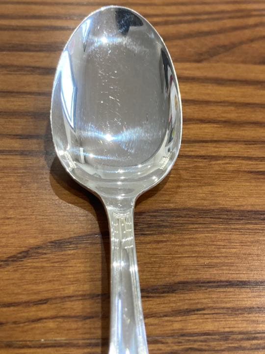 16 クリストフル　デザートスプーン　6本セット　純銀メッキ