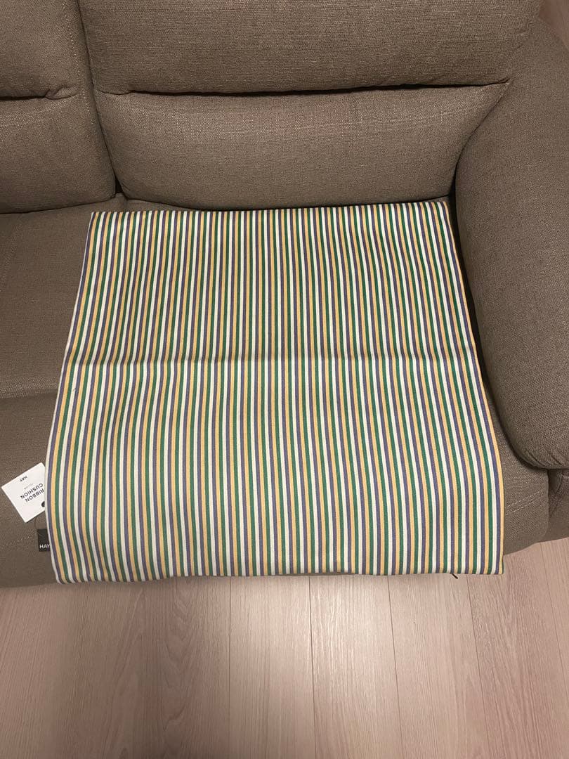 HAY リボンストライプクッションカバー