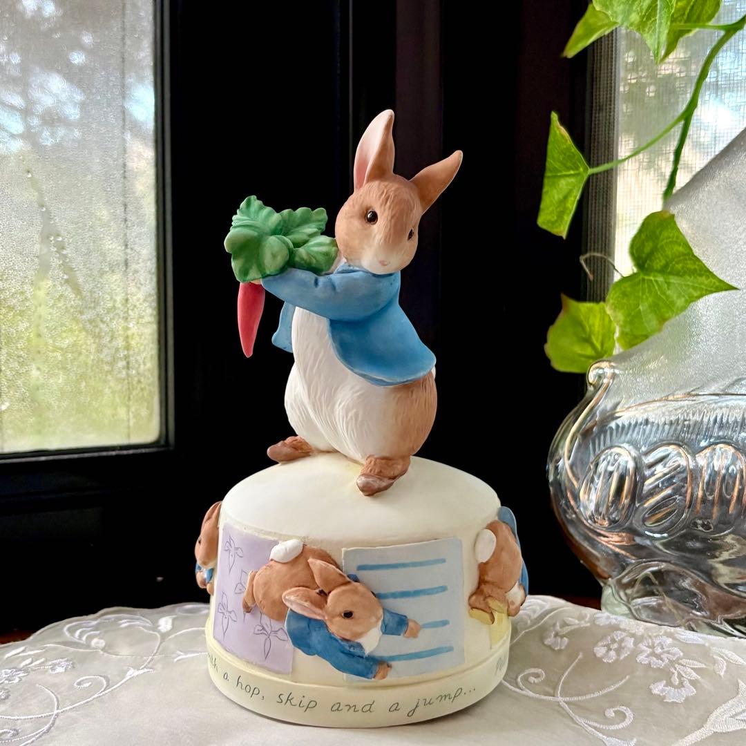 ピーターラビット・ボーダーファインアーツ ◆オルゴール　【ピーターラビット】