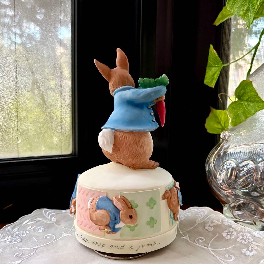 ピーターラビット・ボーダーファインアーツ ◆オルゴール　【ピーターラビット】