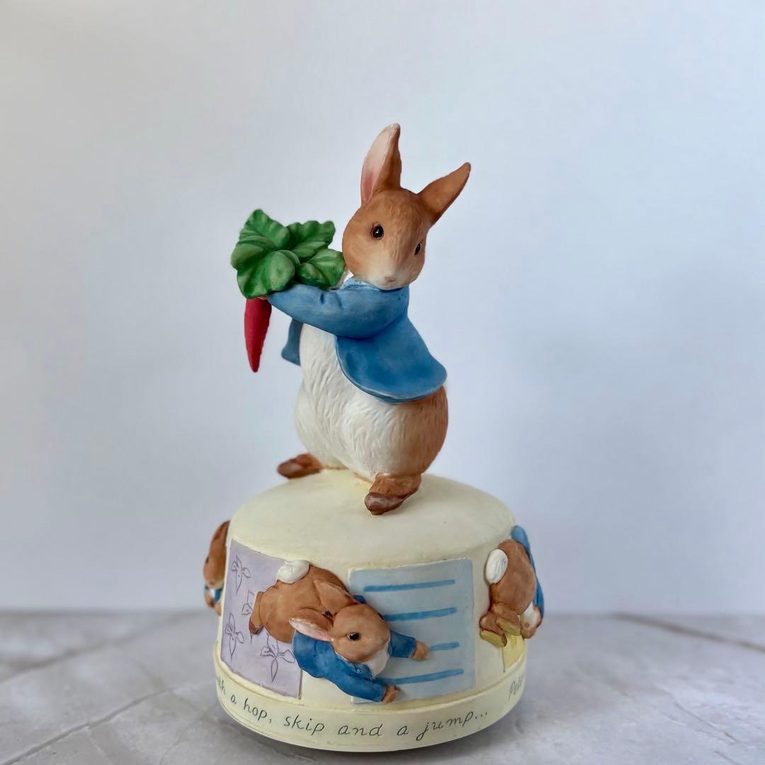 ピーターラビット・ボーダーファインアーツ ◆オルゴール　【ピーターラビット】