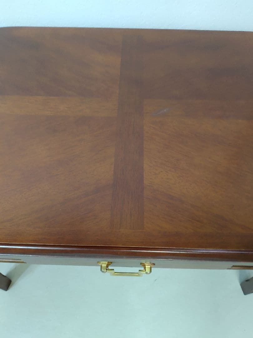 マルニ木工 地中海 センターテーブル 楕円形引き出し付き クラシカル