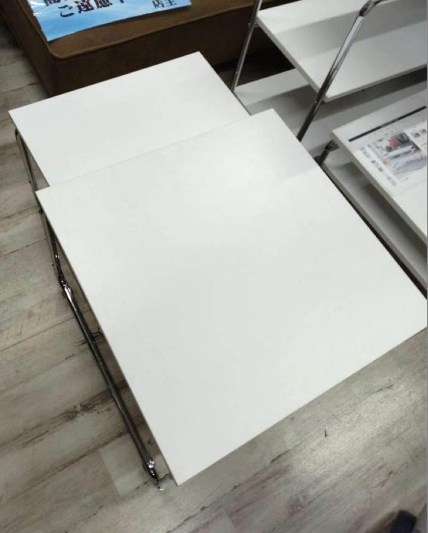 展示品❗ネストテーブル　2台セット　単品でも使用可能　北九州市福岡市限定
