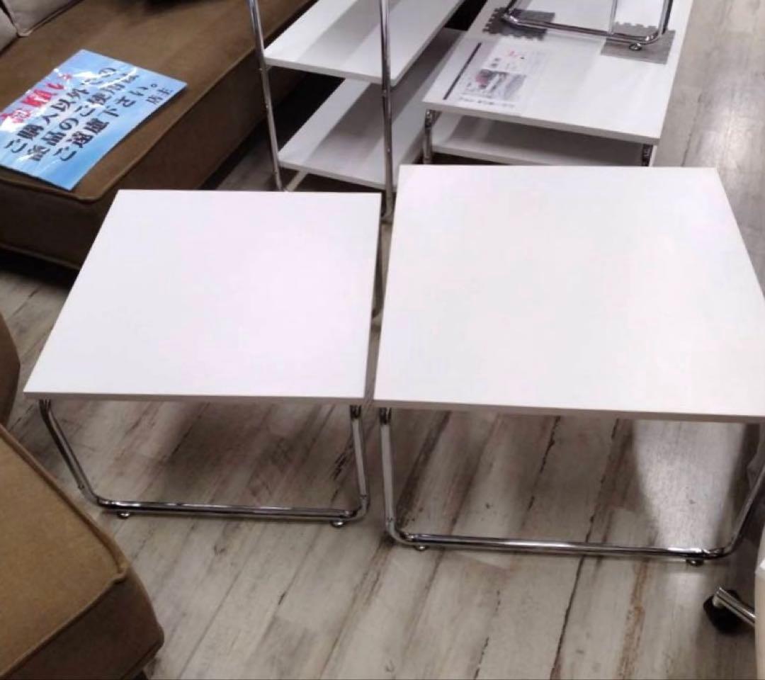 展示品❗ネストテーブル　2台セット　単品でも使用可能　北九州市福岡市限定