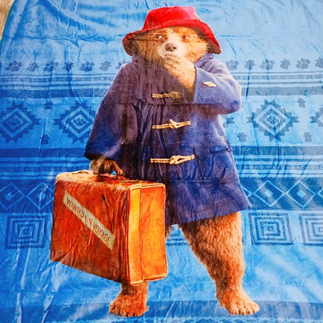 専用出品パディントン ブランケット♦50×60 フリース＆AMCキーホルダー