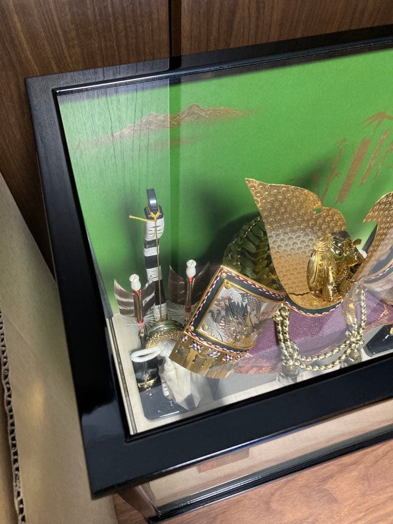 兜 五月人形 兜飾り 京旭作 ケース入