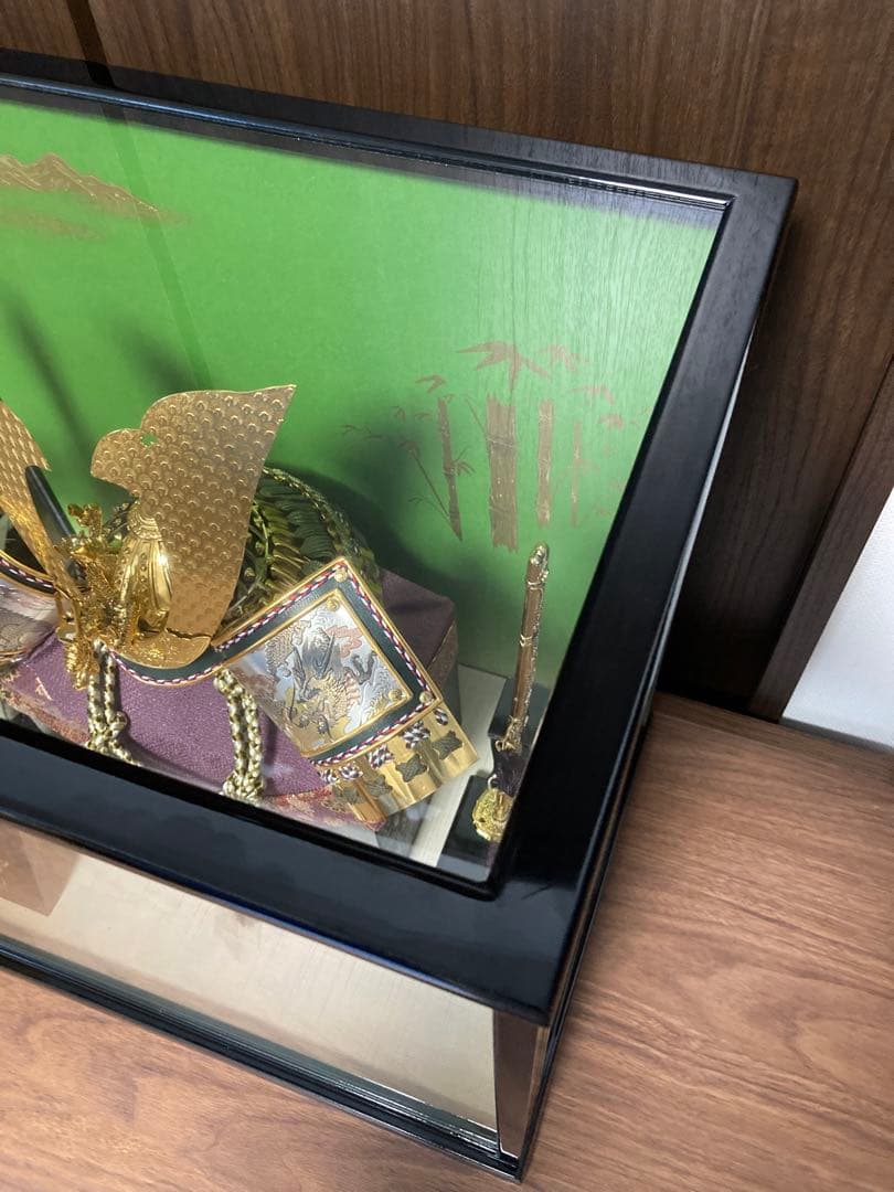 兜 五月人形 兜飾り 京旭作 ケース入