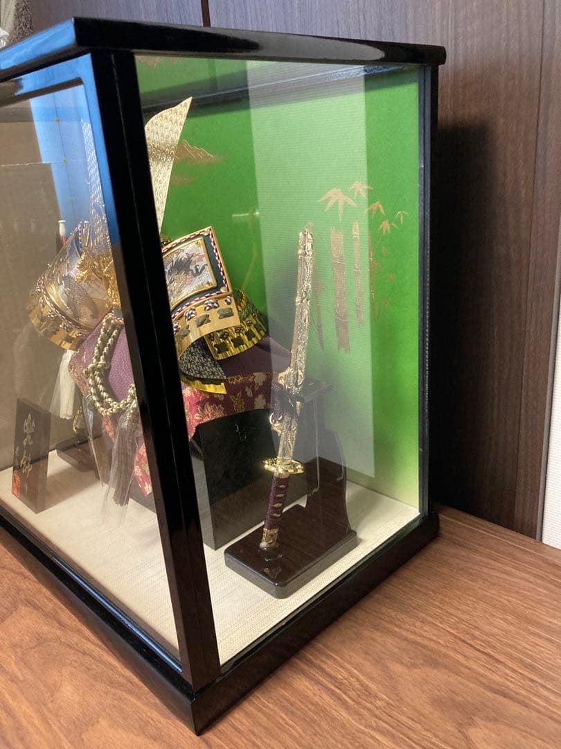 兜 五月人形 兜飾り 京旭作 ケース入