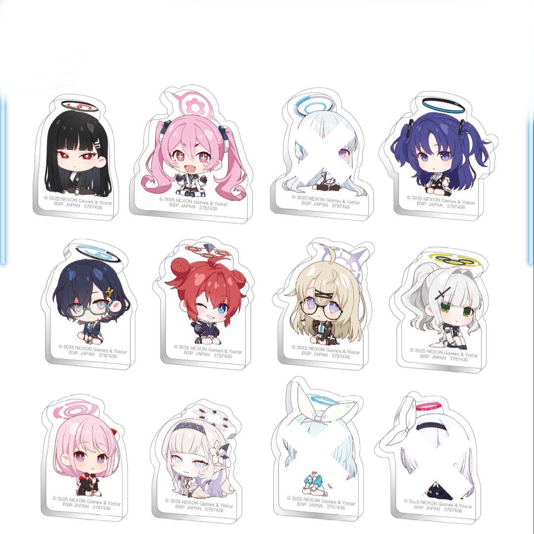 ❤9種❤ブルーアーカイブ -Blue Archive- おすわりアクリルブロック