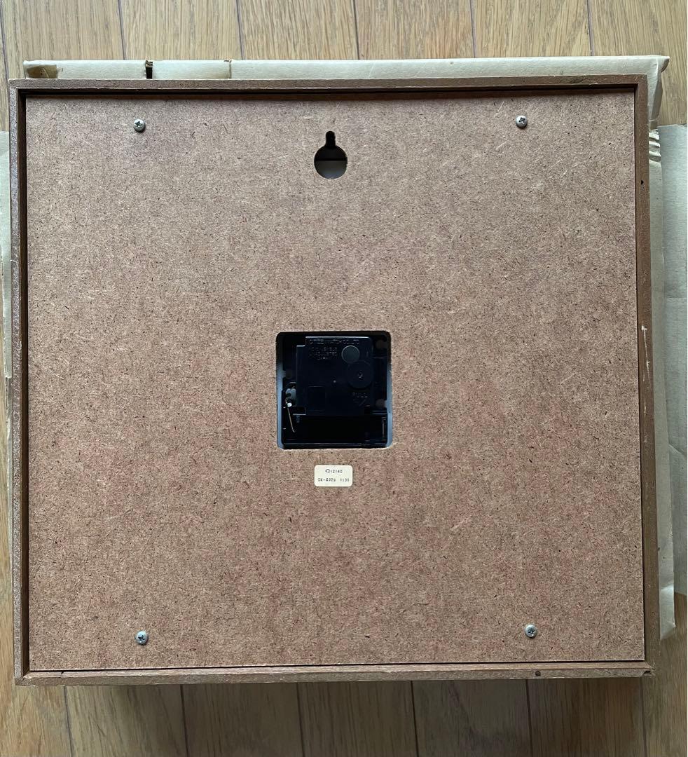 未使用　シチズン　クリストロン　掛け時計　高度水晶電子時計　昭和レトロ