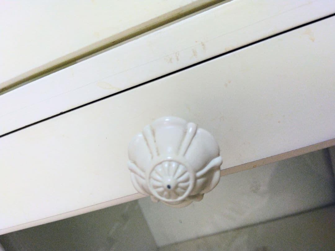 シャビーシック キャビネット 収納棚 アメリカ購入品 送料込み