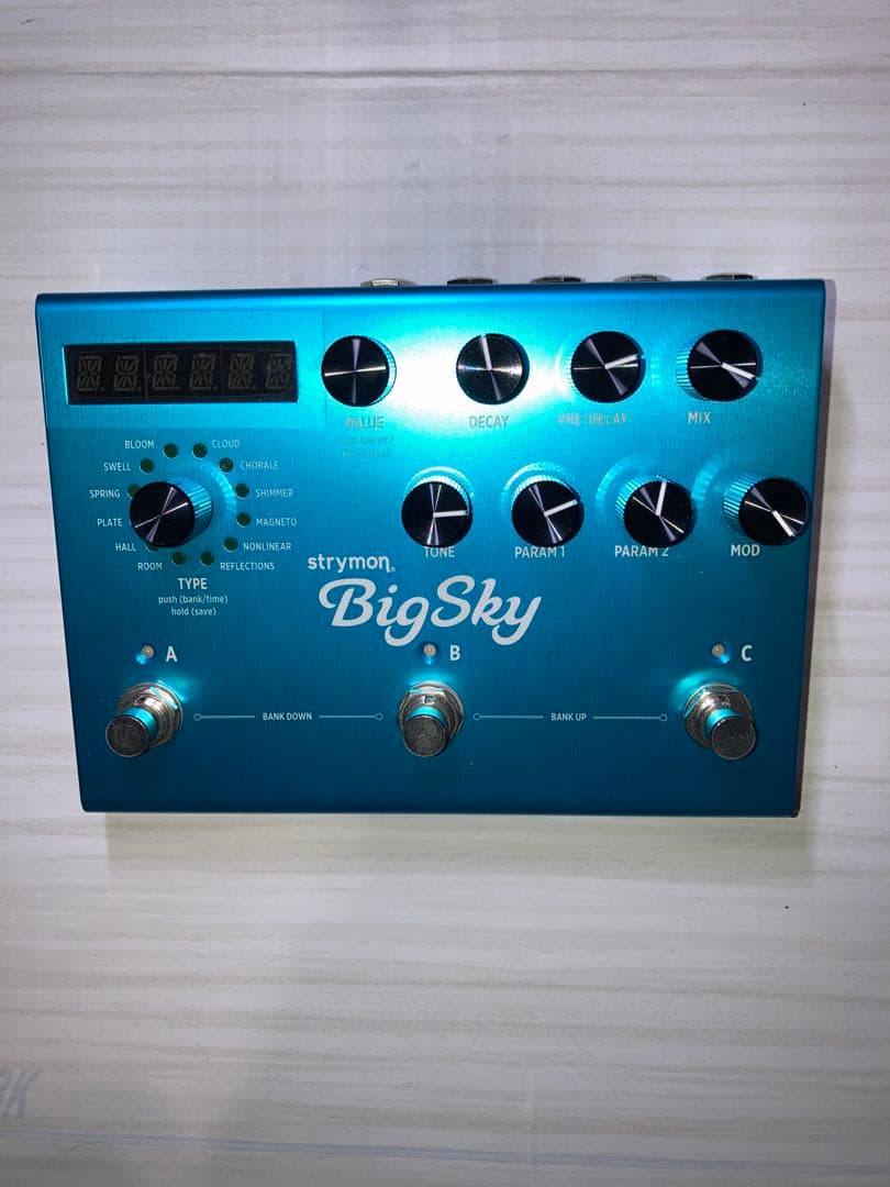Strymon Bigsky リバーブエフェクター