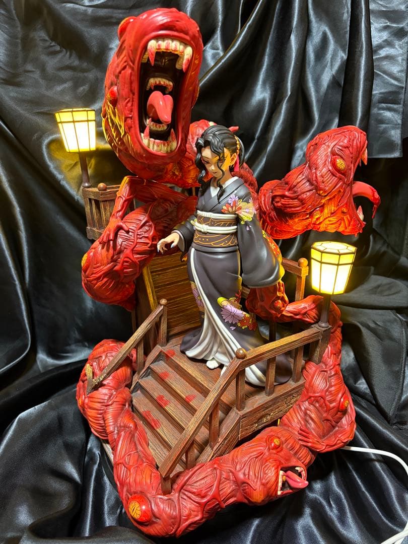 鬼滅の刃　鬼舞辻無惨　塗装済み完成品　フィギュア　ガレージキット