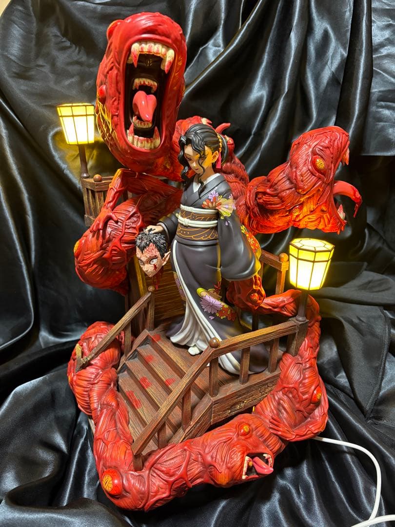 鬼滅の刃　鬼舞辻無惨　塗装済み完成品　フィギュア　ガレージキット