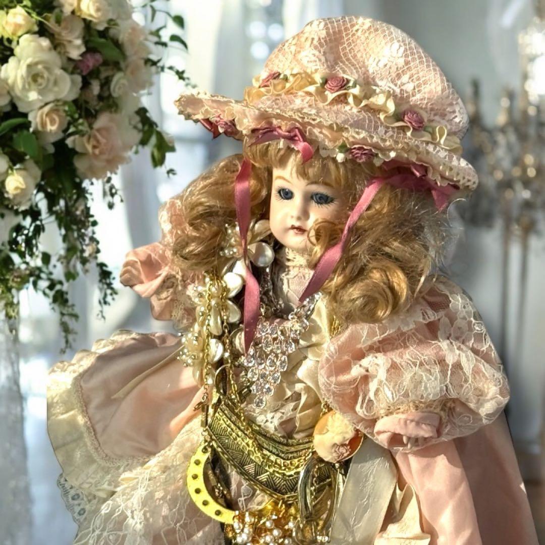 アンティーク ビスクドール ゴーチェ ヘッド✕現代ビスクボディ再構成