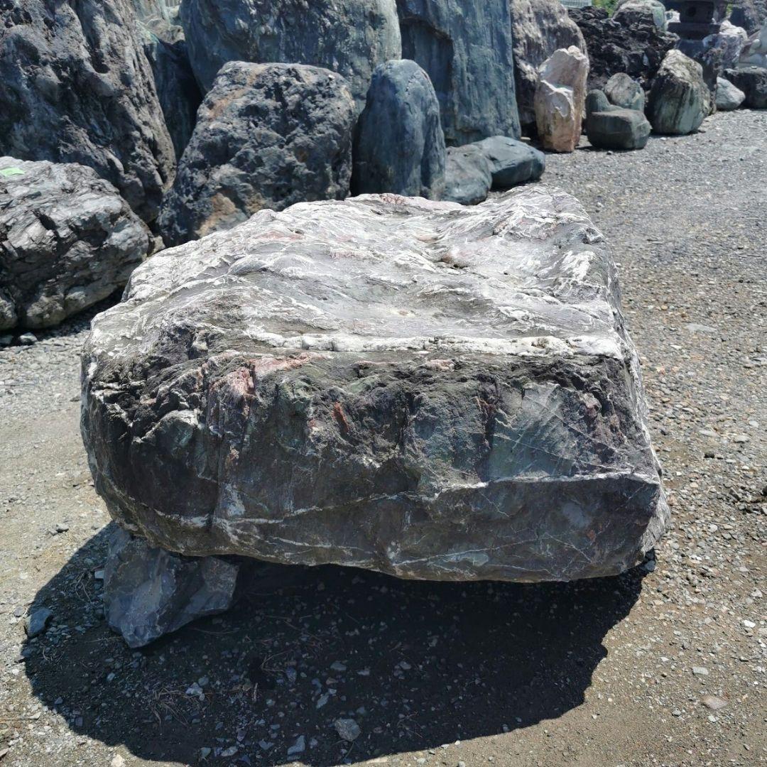 北海道産 三石 499キロ 庭石 鑑賞石 石 庭 坪庭 ガーデニング