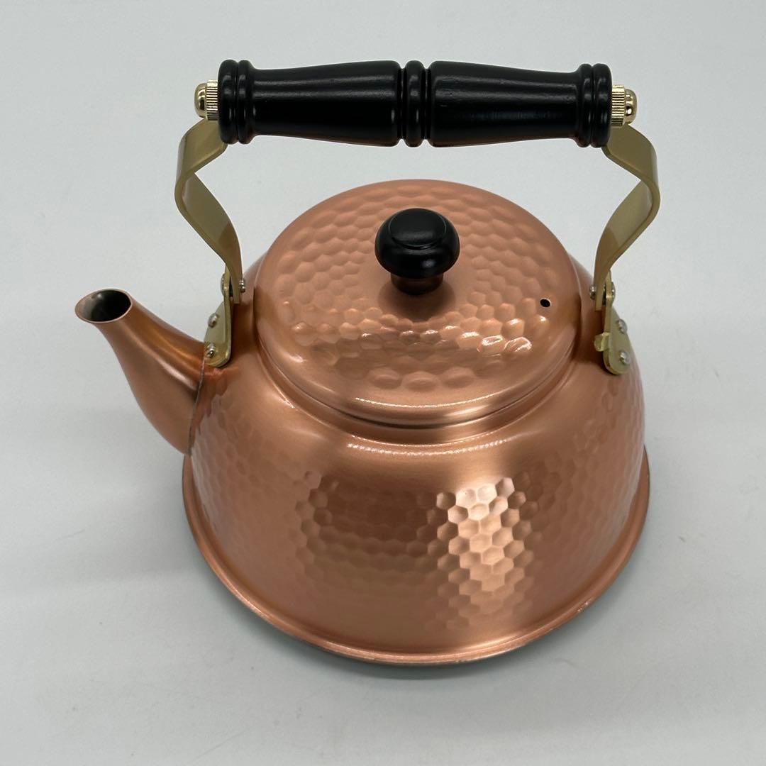 銅 ケトル 1.5L IH対応 鎚目 やかん 日本製 新光堂 ケトル 銅やかん