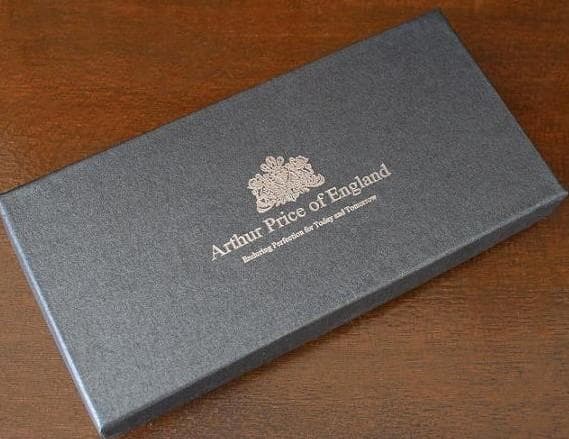 新品　アーサープライス社・キングスシルバーカトラリー ティータイムセット