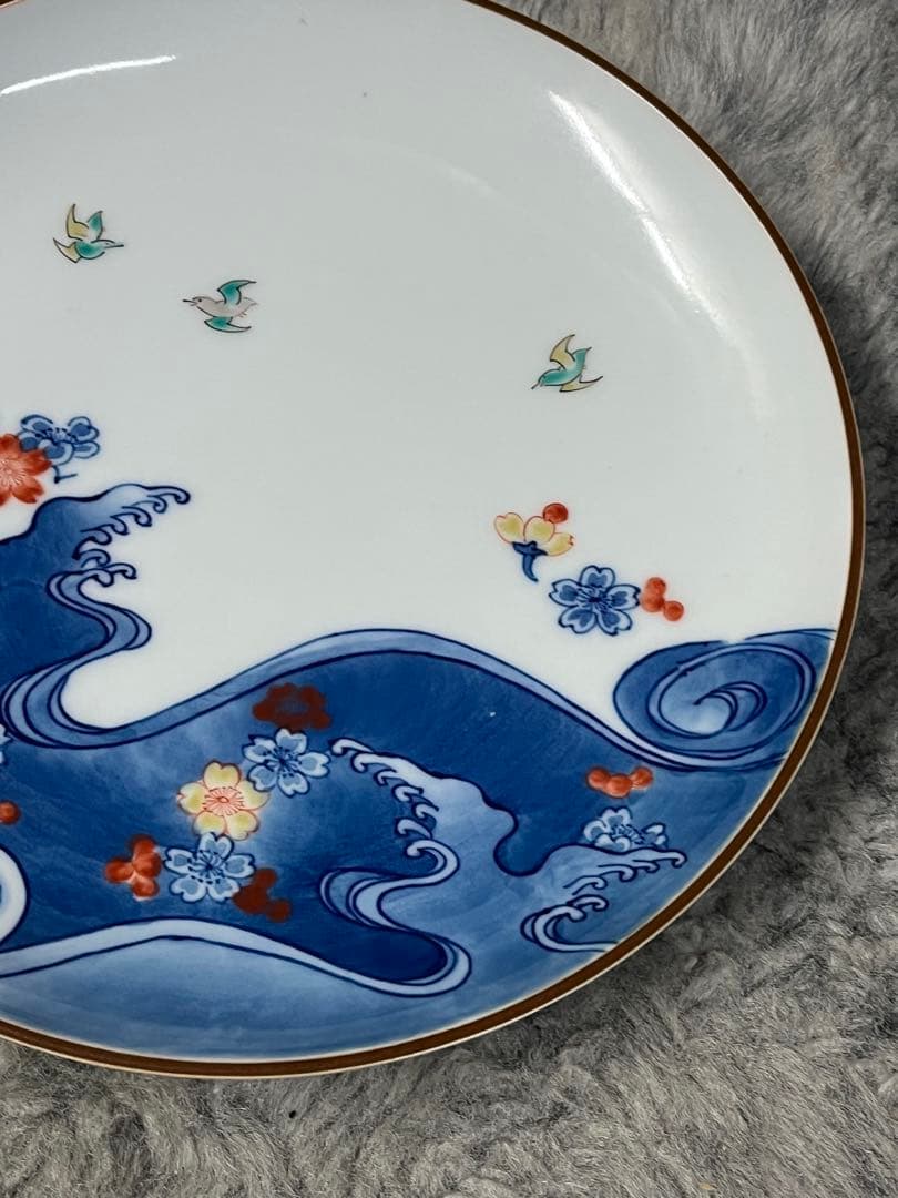 ⓶ 有田焼 十三代 酒井田柿右衛門作 平皿 人間国宝 - メルカリ