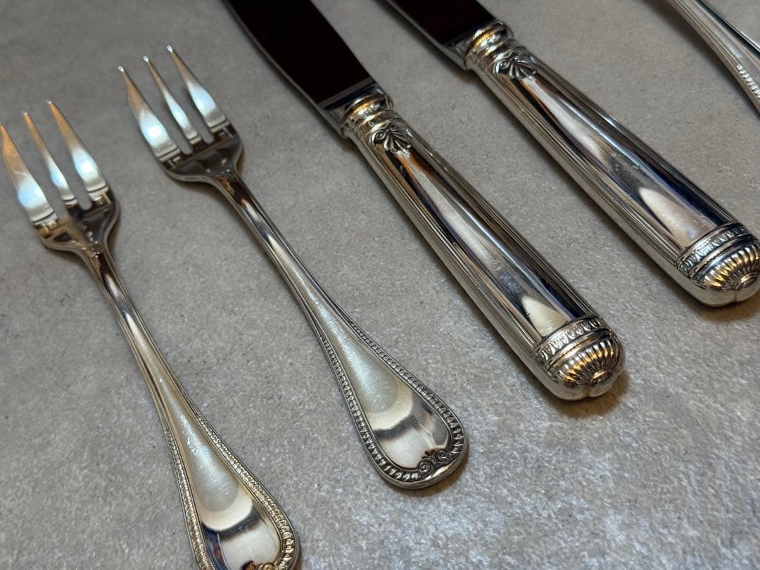 Christofle Malmaisonカトラリーセット 8点②