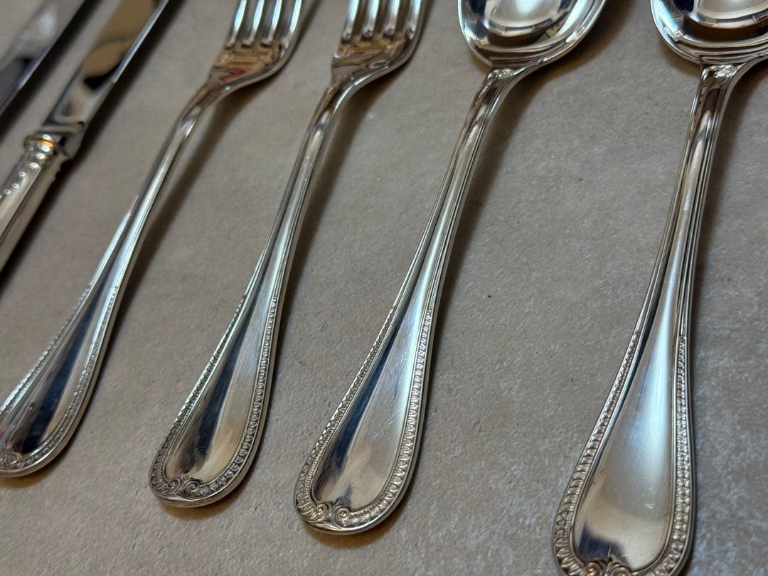 Christofle Malmaisonカトラリーセット 8点②