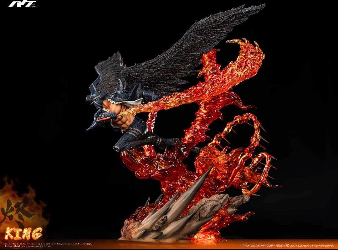 ワンピース キング ガレージキット ガレキ スタチュー①⑤