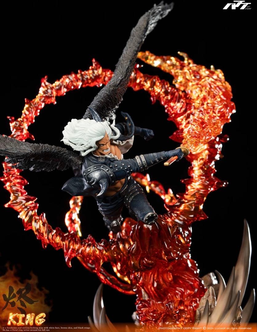 ワンピース キング ガレージキット ガレキ スタチュー①⑤