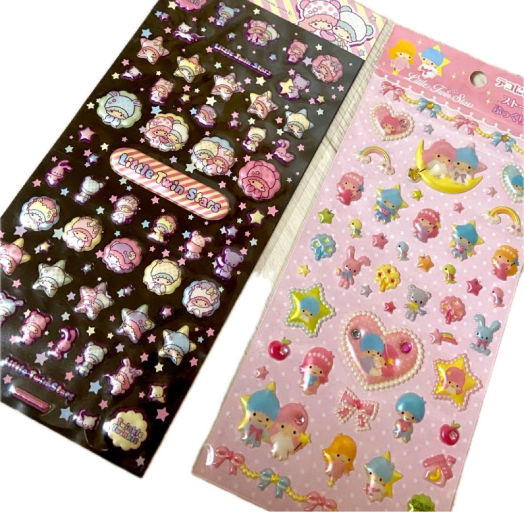 激レア キキララ ぷっくりシール ぷくぷくシール 2009 2012 平成レトロ