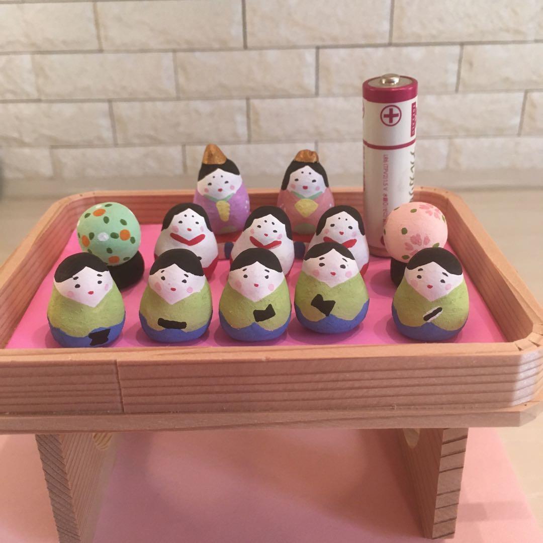 入手困難　豆雛　10人揃い　新品　未使用品