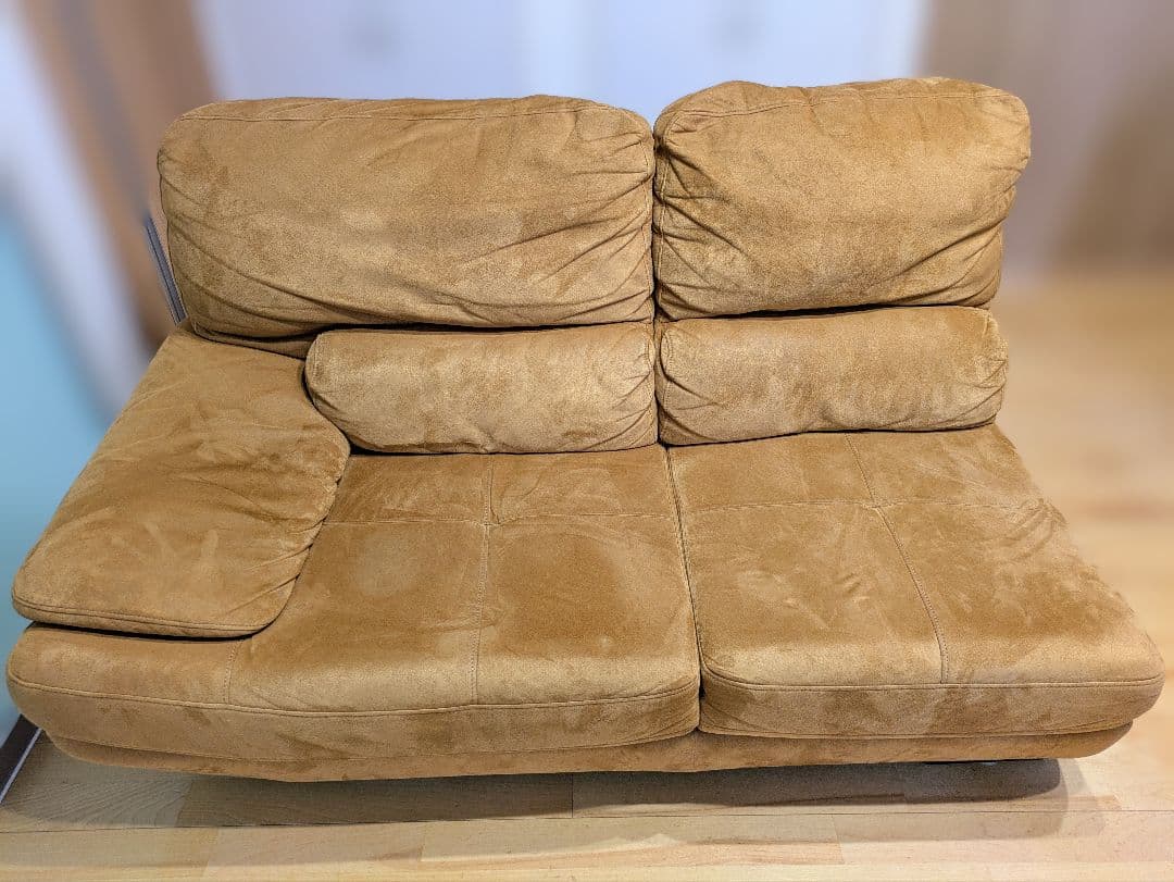 関家具　リラックスフォーム　トレビソ　スモールカウチ左　キャメル