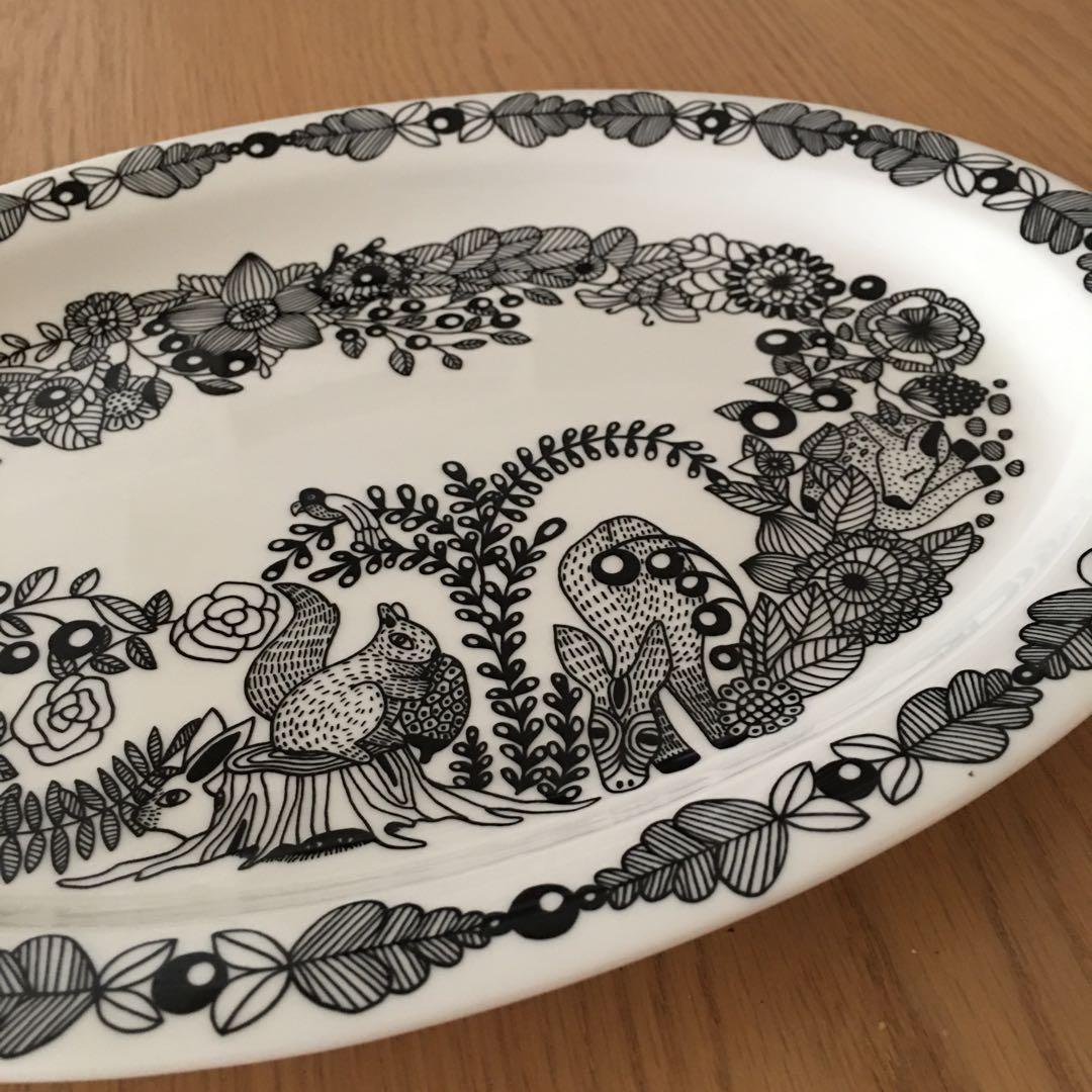 廃番品 希少 アラビア ピーロパイッカ サービングプラター スープ