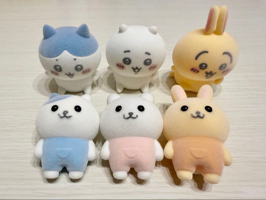 ちいかわ フロッキーフィギュア なんとかバニア6体セット DVD特典