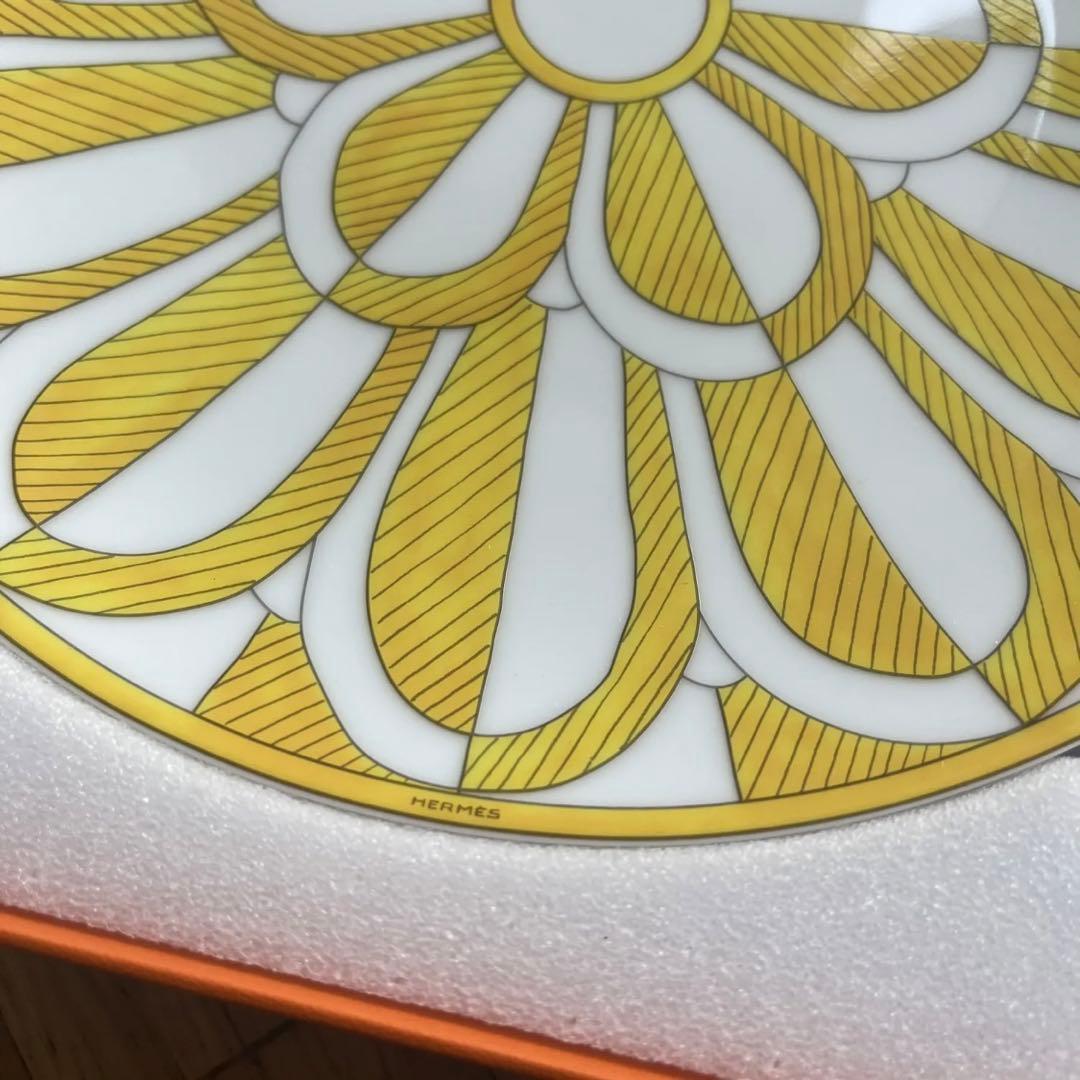 エルメス　ソレイユ　デザートプレート