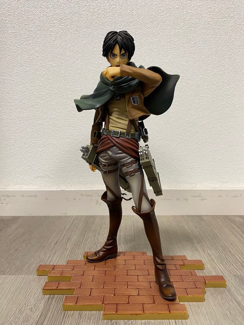 千値練 BRAVE-ACT エレン・イェーガー （お掃除版）進撃の巨人 - メルカリ