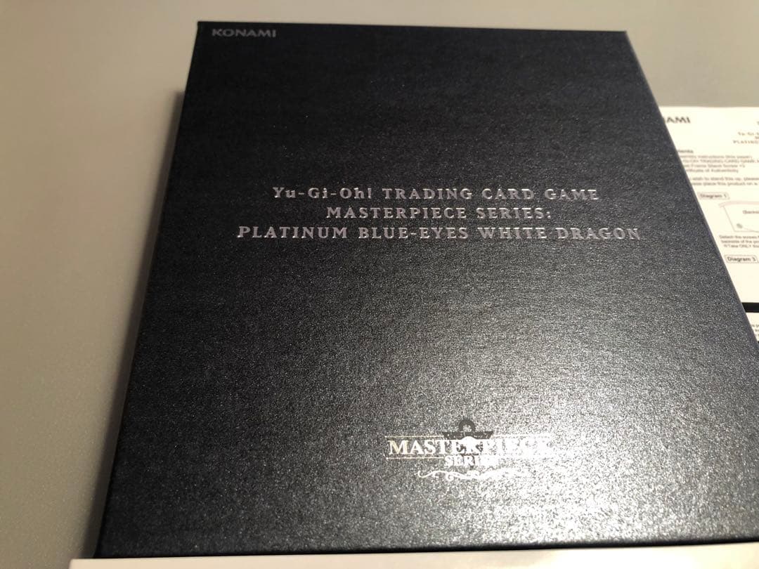 遊戯王OCG プラチナ製（純銀）青眼の白龍　ブルーアイズホワイトドラゴン　英語版