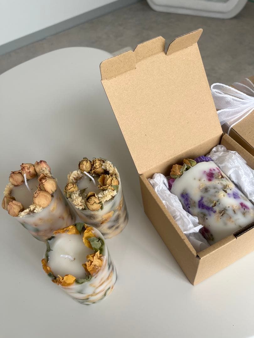 【事業者向け・卸価格】キャンドル在庫26個(梱包材も合わせて)