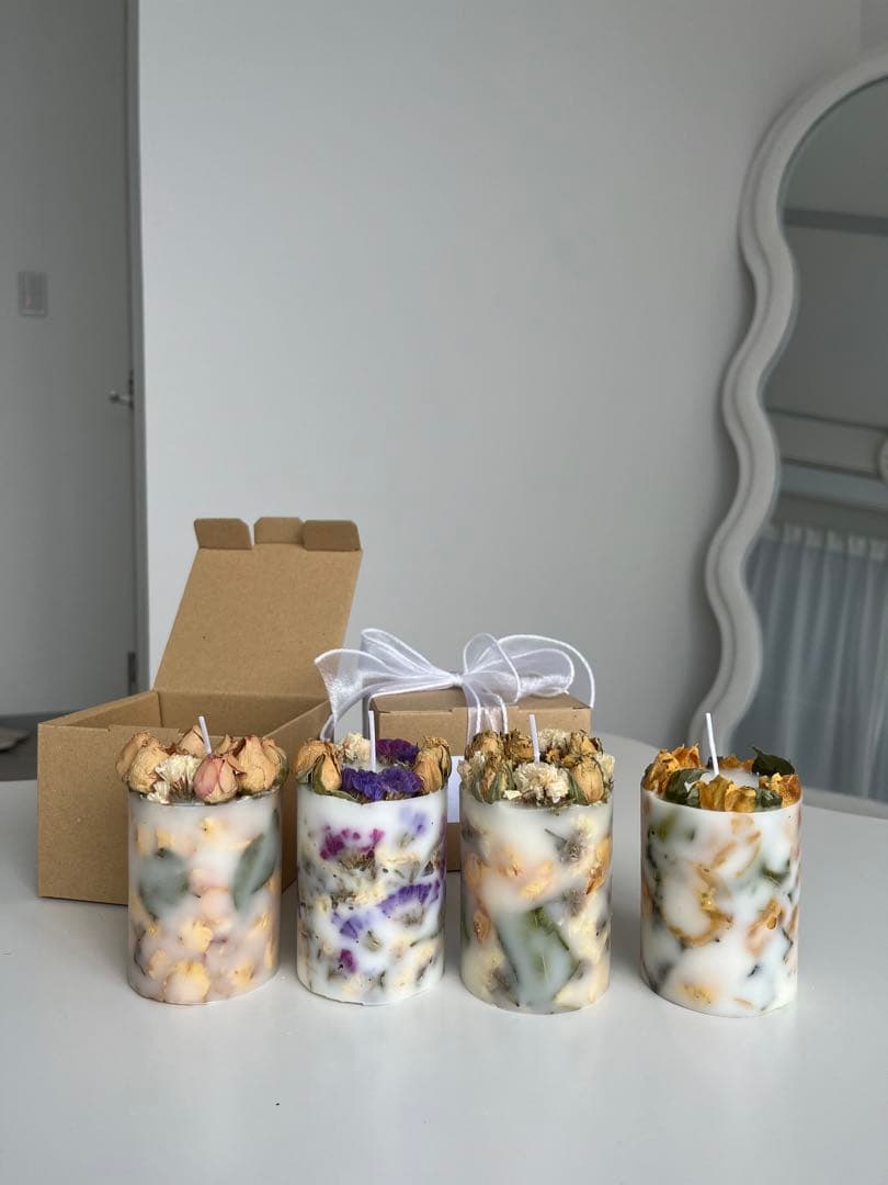 【事業者向け・卸価格】キャンドル在庫26個(梱包材も合わせて)