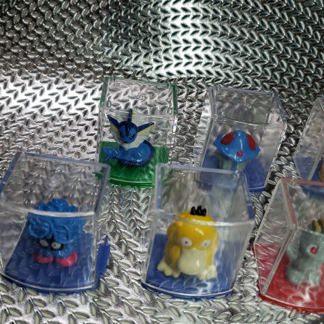 ポケモン 当時物 ケース入り コレクション 10種 ガチャ フィギュア
