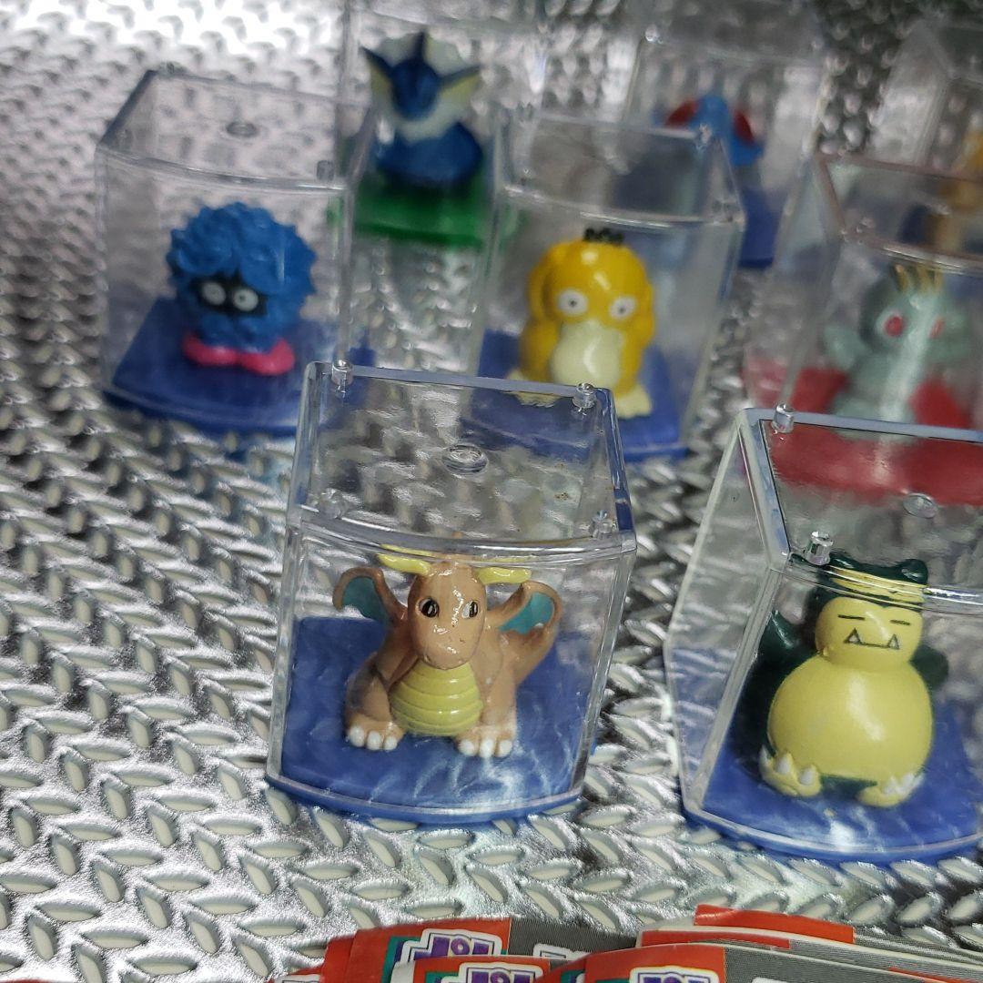 ポケモン 当時物 ケース入り コレクション 10種 ガチャ フィギュア