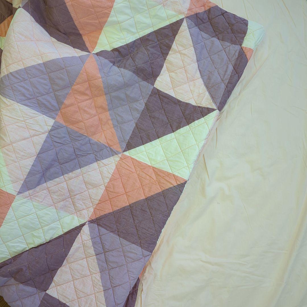 アデアーズ。パッチワーク 掛け布団カバー枕カバー。ウニコunico北欧系