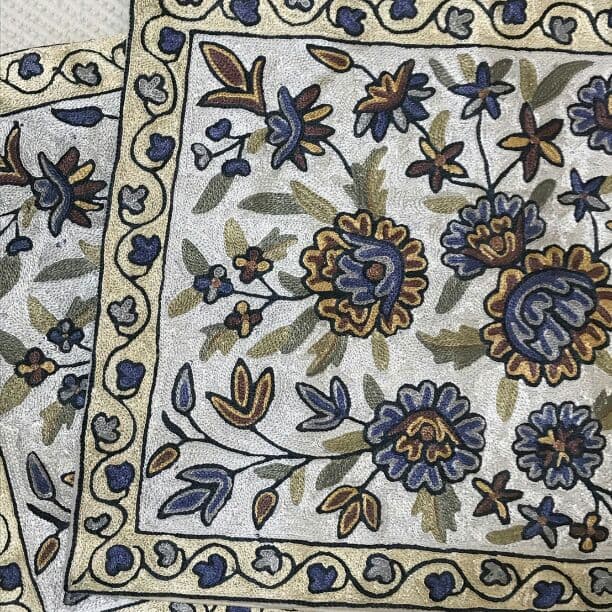 新品未使用品　インド　クッションカバー