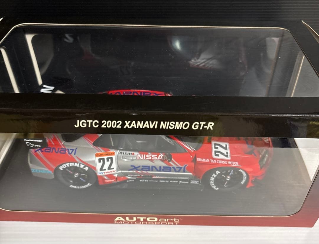 オートアート 1/18 NISSANスカイラインR34 GTR JGTC2002