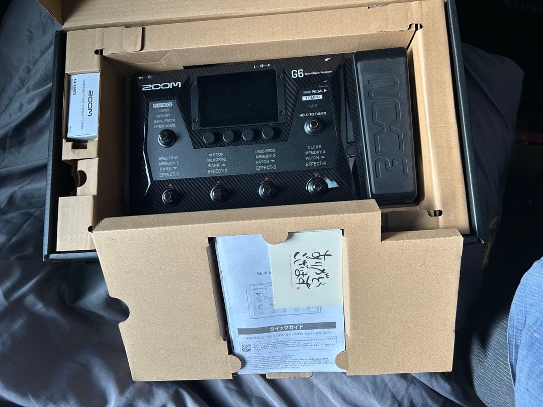 マルチエフェクター　ZOOM G6 新品