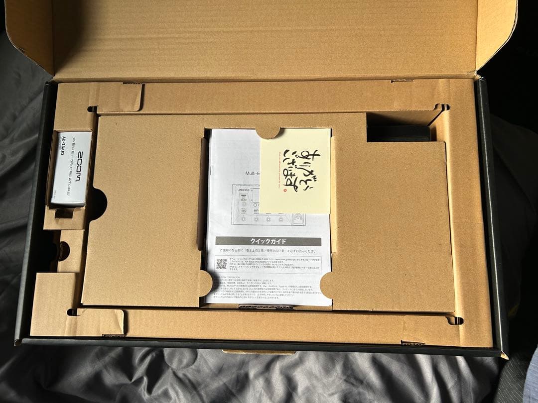 マルチエフェクター　ZOOM G6 新品