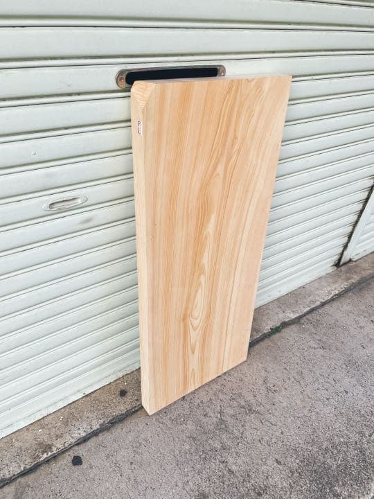天然檜天板　DIY材/一枚板/まな板/カウンター材/デスク/机