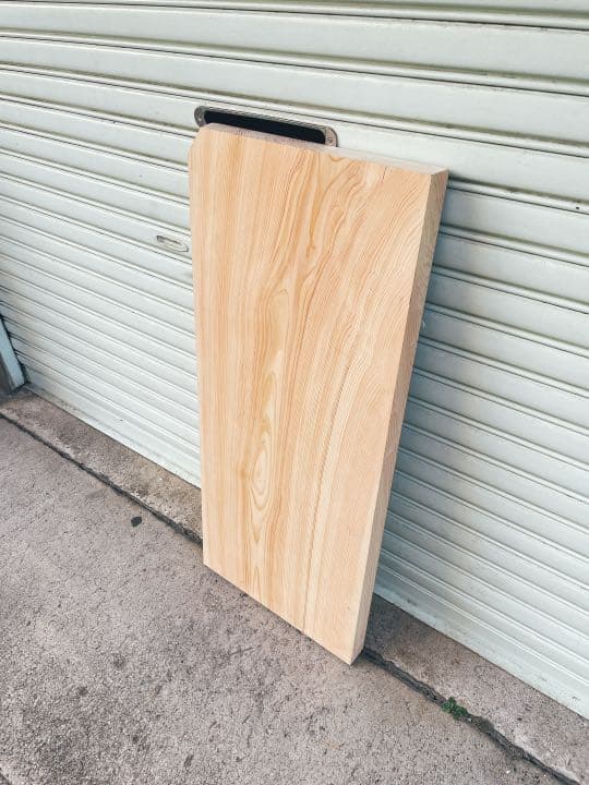 天然檜天板　DIY材/一枚板/まな板/カウンター材/デスク/机