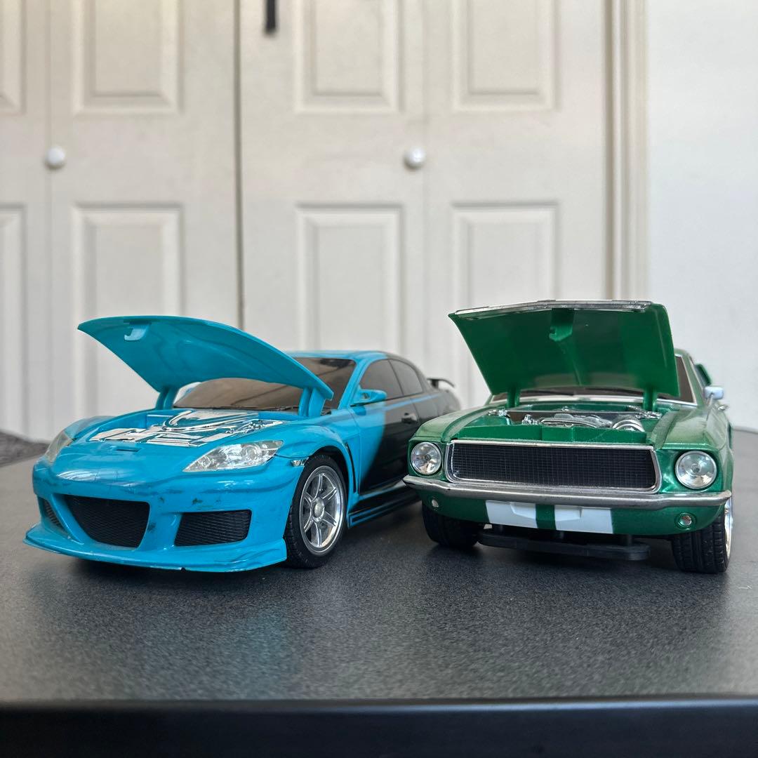 NIKKO ワイルドスピード 東京ドリフト マスタング&RX8 2台セット